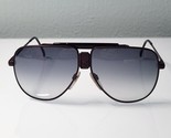 Carrera Vintage Sunglasses 5569 90 Metal Matte Frame Aviator Gradient Le... - $148.49