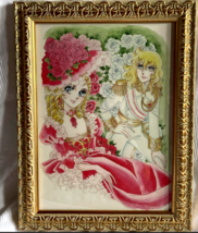 Rose of Versailles Campus framed Marie Antoinette and Oscar Super Rare - £167.82 GBP