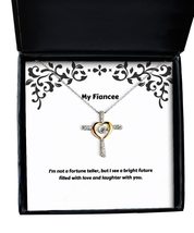 I&#39;m not a Fortune Teller, but I See a Bright Future Filled. Cross Dancing Neckla - £39.12 GBP