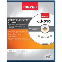 Maxell 190048 Maxlink Pro CD/DVD CD-340 Laser Lens Cleaner - £31.09 GBP