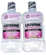 2 Pack Listerine Mouth Rinse Sensitivity Zero Alcohol 24 Hour Relief Fre... - €29,18 EUR