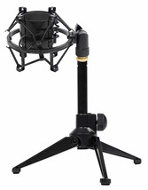 Rockville RDTS Adjustable Studio Desktop Tripod Microphone Stand+Shockmount - £36.17 GBP