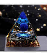 Solid Unscented Stone Crystal Ball Pyramid (1pc): Chakra Enhancement and... - $12.99