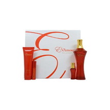 EVAmour by Eva Longoria for Women - 4 Pc Gift Set 3.4oz EDP Spray, 3oz S... - $38.98