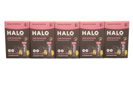 Lot of 5 HALO Supercharged Hydration Pink Lemonade EXP 4/26 - £13.14 GBP