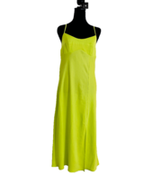A New Day Midi Slip Dresses Green Neon XS - £14.70 GBP