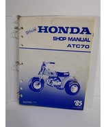 Official Honda Shop Manual ATC70 &#39;85 1985 3 Wheeler - €58,61 EUR