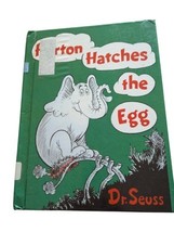Dr Suess Vintage Horton Hatches The Egg 1968 Hardcover 11.25&quot;x8.25&quot; Rand... - $7.78