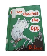 Dr Suess Vintage Horton Hatches The Egg 1968 Hardcover 11.25&quot;x8.25&quot; Rand... - $144.00 MXN