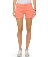 NWT J BRAND 24 cutoff jeans shorts low rise denim flamingo orange boy fi... - $87.64 CAD