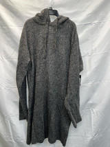 MSRP $98 Guess Grey Knit Hoodie Dress Size XL - £29.25 GBP