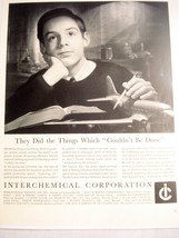 1941 Ad Interchemical Corporation Chemical Coating - £7.18 GBP