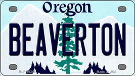 Beaverton Oregon Novelty Mini Metal License Plate Tag - $14.95