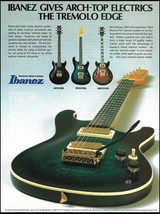 1983 Ibanez Hard Rocker Pro Tremolo AR150BK RS1010SL AM255AV arch top guitar ad - £3.17 GBP