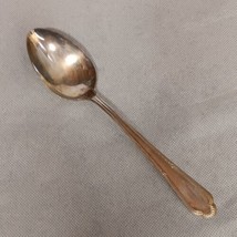 International Silver Laurel 1934 Serving Spoon Silverplated 8.5&quot; Cunningham - £6.33 GBP