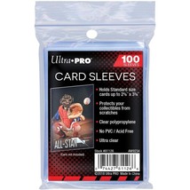 Penny Sleeves Clear Soft Sports or Gaming Card Sleeves, 100ct (2.5&quot; × 3.5&quot;) - $7.92