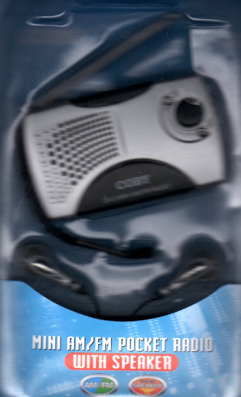 Coby AM/FM Portable Radio CX5 - $8.90 Coby AM/FM Portable Radio CX5 - $8.90