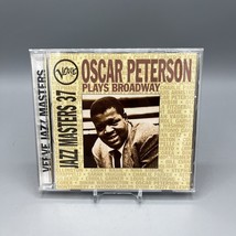 Oscar Peterson Plays Broadway: Jazz Masters 37 (CD, 1994) 16 Tracks - £8.64 GBP