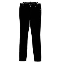 Simply Vera Vera Wang SZ 4 Skinny Jeans Zip-Fly Stretch Low-Rise Pockets Black - £14.85 GBP