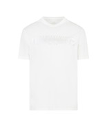Armani Exchange Graphic Logo T-Shirt Men&#39;s Medium White Cotton  3DZTSDZJ... - $649.56 MXN