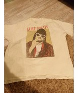 Kurt Cobain T-Shirt Men&#39;s Small xl Short Sleeve Crew Neck Graphic  - $14.01