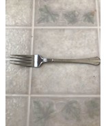 Estia Dorian Dinner Fork Stainless Flatware Ribbed Fan Pattern Made in K... - $16.12