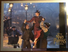 Mary Poppins Returns Lithograph Disney Movie Club Exclusive NEW - $5.98