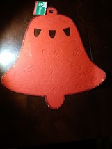 Red Bell Christmas decor - $10.84
