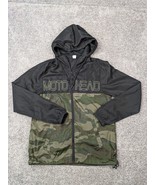 Independent Trading Company Windbreaker Adult XS Camo MOTOHEAD Zip Up Mens - $19.99