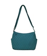 Vera Bradley Peacock Blue Crossbody Zip Close Purse Shoulder Bag Vintage... - $441.75 MXN