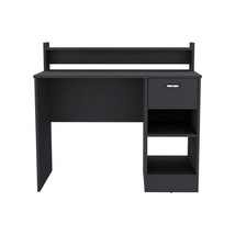 Computer Desk Delmar, Office, Black - £156.20 GBP