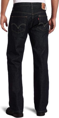 Levi's Mens Big & Tall 559 Relaxed Straight Fit Cotton Jeans Tumbled Rigid-50x32 Item image 2