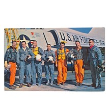 Postcard Original 7 Astronauts Selected By NASA John F Kennedy Space Center - $9.89