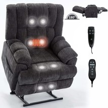 Dual Motor Power Lift Recliner, Heavy Duty, Grey - $601.99