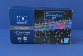 Electronic-Set of four (4) Celebrations LED Light String, 100 Indoor/Out... - $32.40