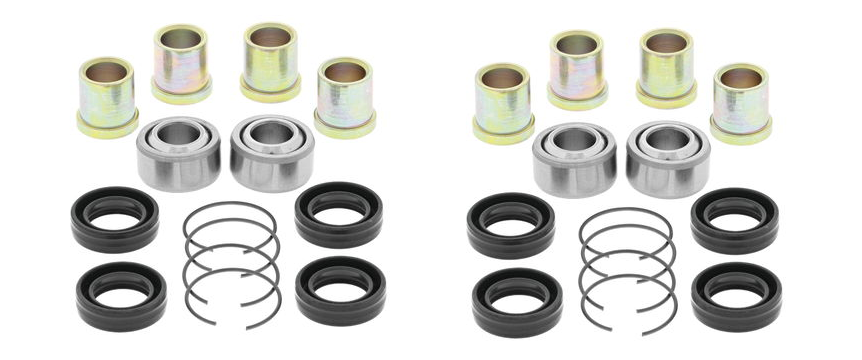 New Upper Front A-Arm Bearings For The 1993-2008 Honda TRX300EX SporTrax 300 EX - $109.98
