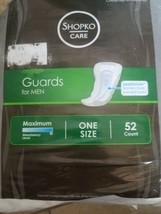 Shopko Care Guards for Men 52 Count one size - £23.26 GBP