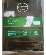Shopko Care Guards for Men 52 Count one size - $751.56 MXN