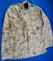 Usmc Us Marine Corps Desert Marpat Camouflage Blouse Jacket Small Short - £23.85 GBP