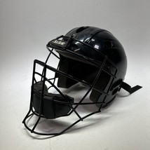 All Star MVP1000 Youth Adjustable Black Catcher&#39;s Helmets Good Condition - $44.99