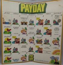 Vintage 1975 PayDay Pay Day Game Replacement *Game Board Only* - £8.06 GBP
