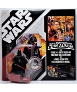 Star Wars 30th Anniversary Coin Album W/Darth Vader Action Figure And Co... - £22.05 GBP