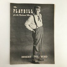 1957 Playbill National Theatre Paul Muni in Inherit The Wind by Jerome L... - £22.37 GBP