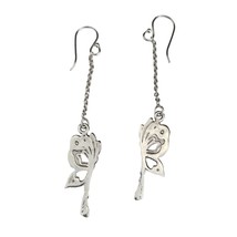 Minx Jewelry Sterling Silver Butterfly Dangle Earrings NEW - £30.22 GBP