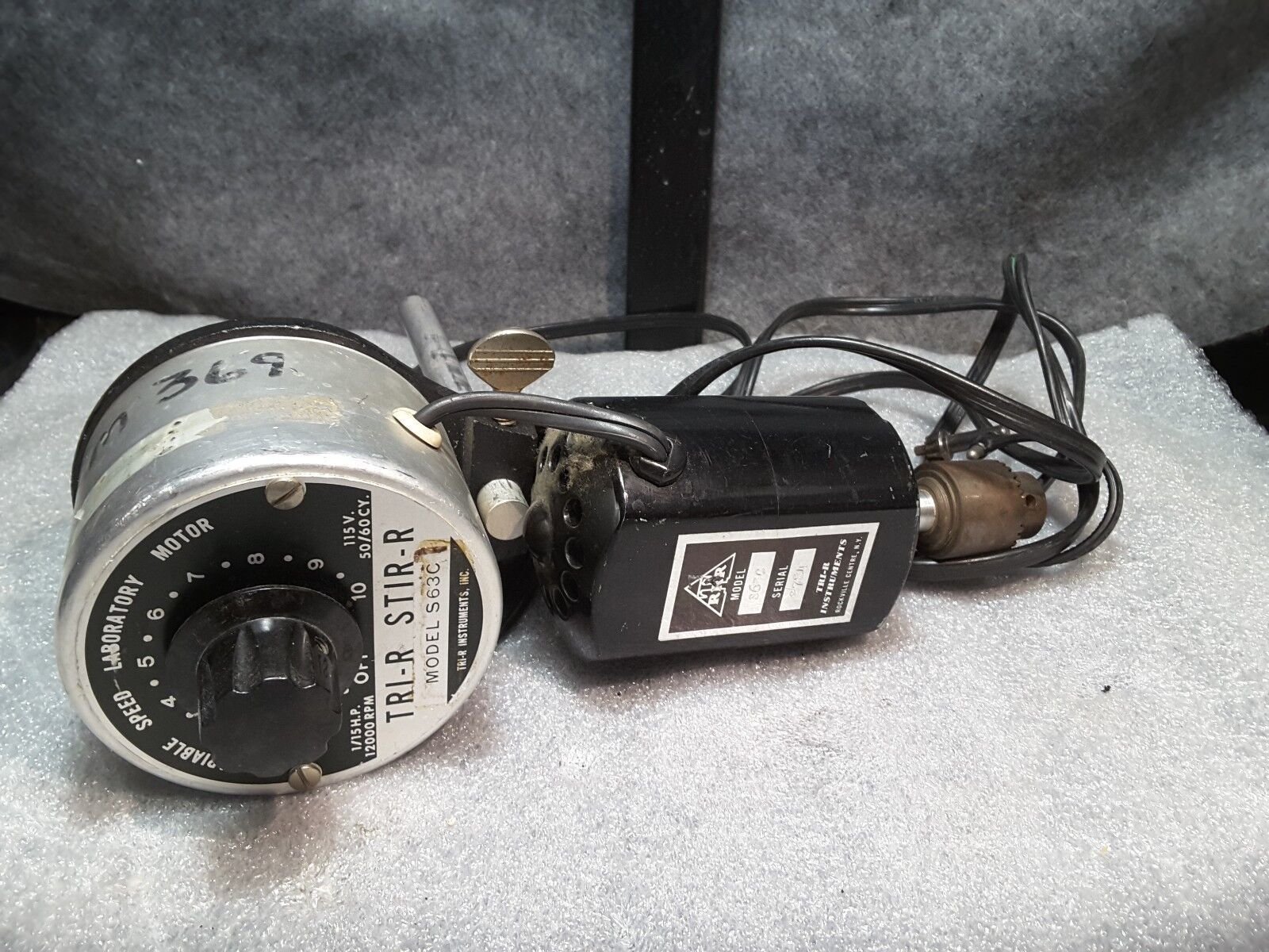 TRI-R STIR-R S63C HOMOGENIZER MIXER 500-12000 RPM RARE SALE $139 - $129.97