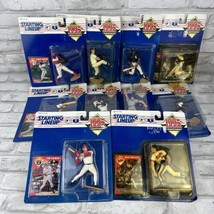 Starting Lineup Kenner 1995 Baseball Mlb Figures w/Trading Card Lot Of 10 - £20.29 GBP