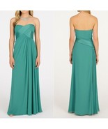 Teal Green Strapless Long Prom Formal Dress Size 0 - $1,095.56 MXN