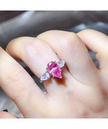 2 Carat 925 Sterling Silver Moissanite Ring - $3,703.14 MXN
