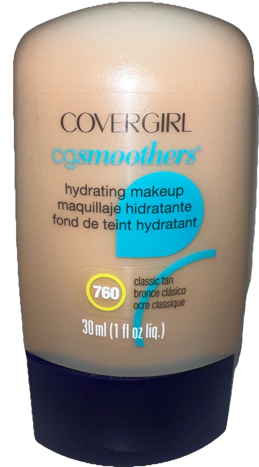 Covergirl CG Smoothers Hydrating Makeup #760 CLASSIC TAN (New/DISCONTINUED) - $19.77