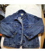 CABELAS Denim Jean Jacket Women’s 2XL Blue Vintage Unlined Casual Western - $644.92 MXN